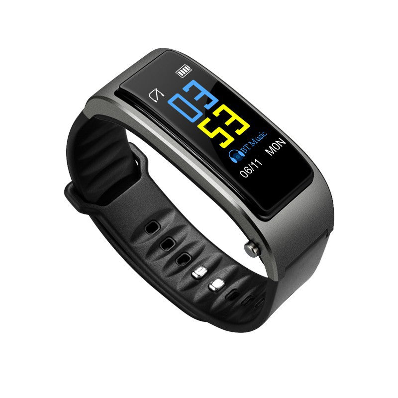 Smart Bracelet Bluetooth Headset Two in One Separate Heart Rate and Blood Pressure