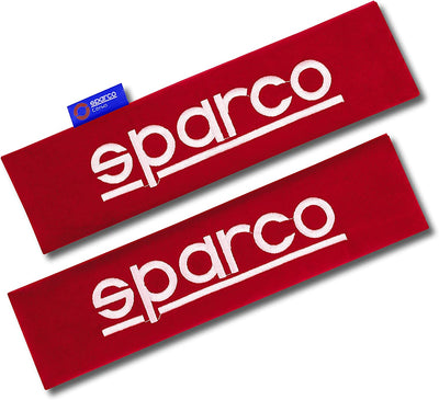 SPC1204RD Protezioni per Cintura Di Sicurezza, Rosso, Set Di 2