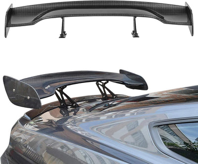 Kit Spoiler Bagagliaio Posteriore in Fibra Di Carbonio Con Strumento Montaggio per GT Style Universale Berlina Spoiler Ala Dello Dell'Ala Del Labbro Alettone Da Corsa Dell'Auto Estensione Sti