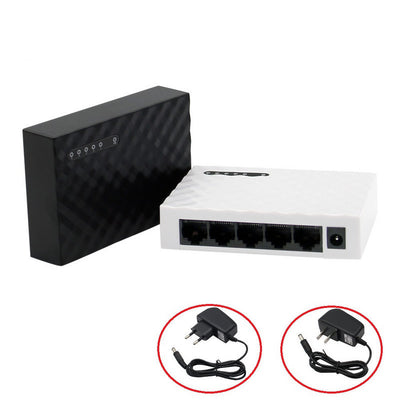 5-Port Gigabit Home Switching Ethernet Network Hub