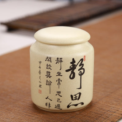 Bone China Ceramics Tea Caddies Ceramic Tea Can Chinese Kung Fu Canister Teaset Accessories Tea Jar Cans Box Home Office Teaware