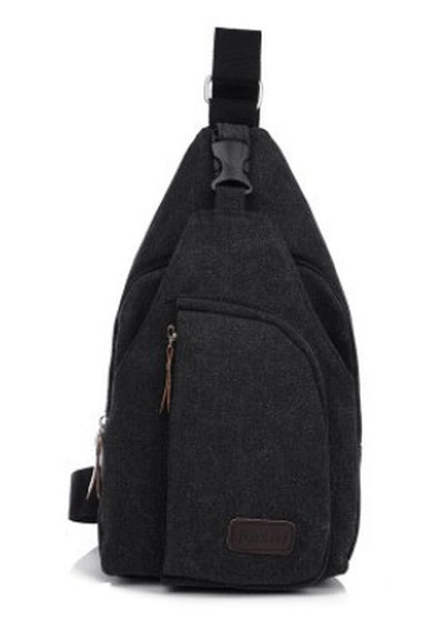 Men'S Chest, Foreign Trade, New Sports Leisure Canvas Slanting Bag, Korean Version, Single Shoulder Bag, Men'S Backpack, Men'S Bag.