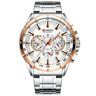 Quartz Calendar Six-Hand Multifunctional Luminous Men'S Watch