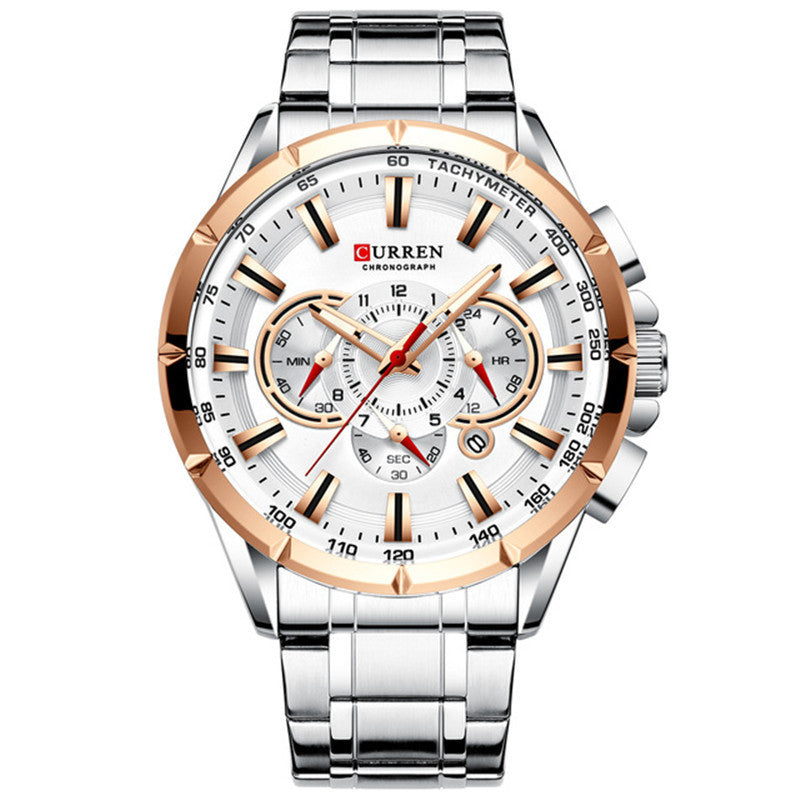 Quartz Calendar Six-Hand Multifunctional Luminous Men&