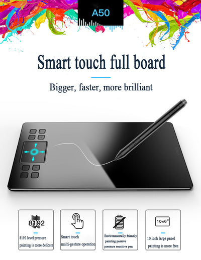 English Version of Digital Drawing Electronic Drawing Board