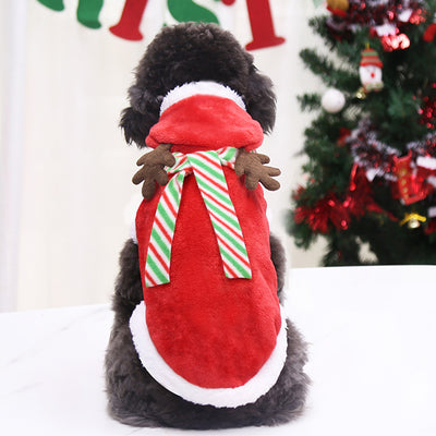 Christmas Poppy Dog Costume Santa Elk Winter Cute Christmas Tree Lovely Deer Sweater