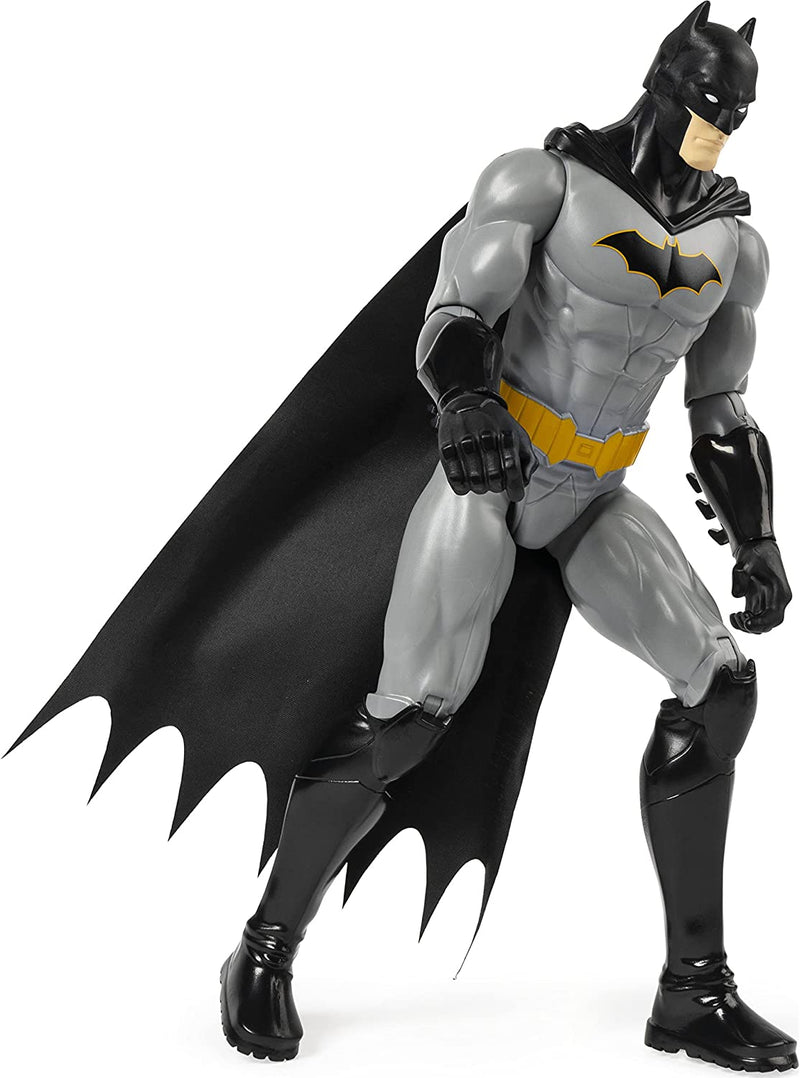 | Batman | Personaggio Batman in Scala 30 Cm Con Decorazioni Originali, Mantello E 11 Punti Di Articolazione - Giocattoli per Bambini E Bambine Dai 3 Anni