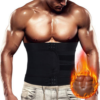 Men'S Breasted Abdomen Waist Belt Tight Waist Training Device Corset