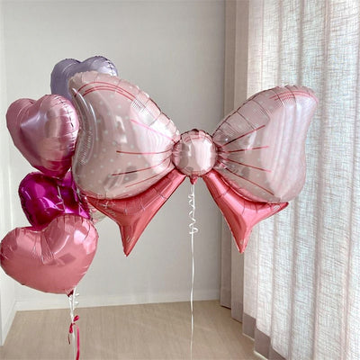 Happy Birthday Bowknot Aluminum Film Balloon