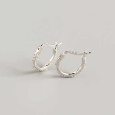 S925 Sterling Silver Color Earring Ear Buckle