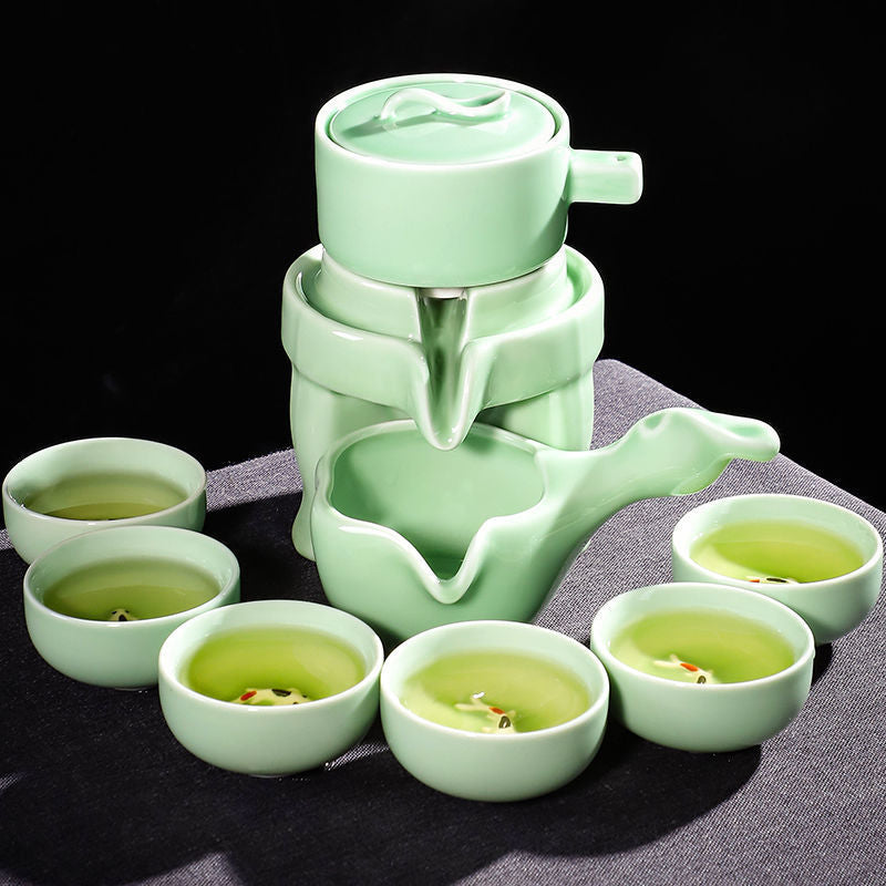 Lazy Tea Set High Grade Ceramic Household