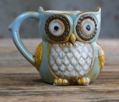 Owl Ceramic Cup