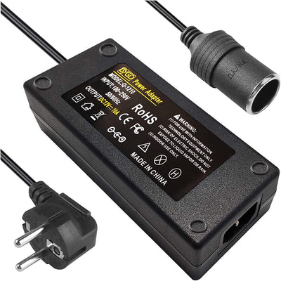 Convertitore Trasformatore, Adattatore Trasformatore 10A Power Adattatore Di Alimentazione per Accendisigari Auto Presa Accendisigari 100V-240V 12V 120W AC Da DC per Auto.