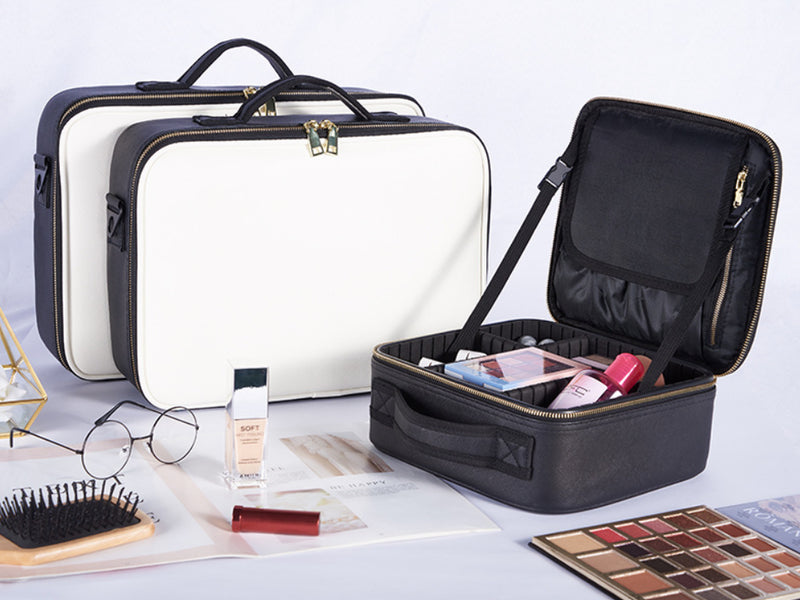 Large-Capacity Multifunctional Portable Cosmetic Bag