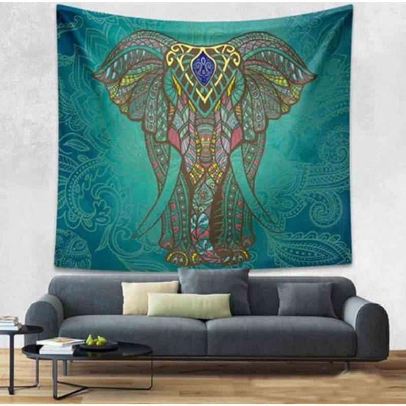 Elephant Mandala Tapestries