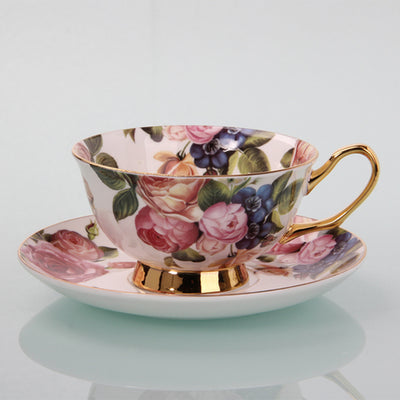 European Coffee Cup and Saucer