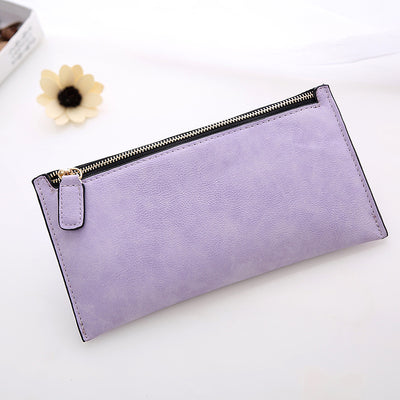 Women'S Purse Ladies Wallet Long Money Bags Simple Style