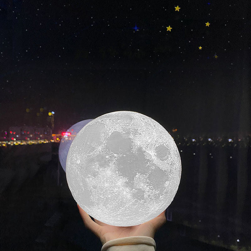 3D Printing Moon Night Table Lamp Chinese Valentine&