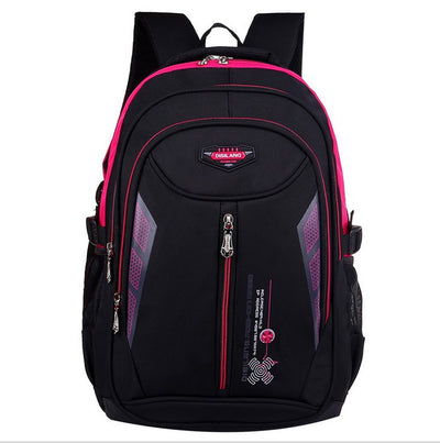 New Children'S Backpack Junior High School Students' Schoolbag Leisure Double Shoulder Bag