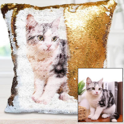 Custom Image Sequin Pillowcase