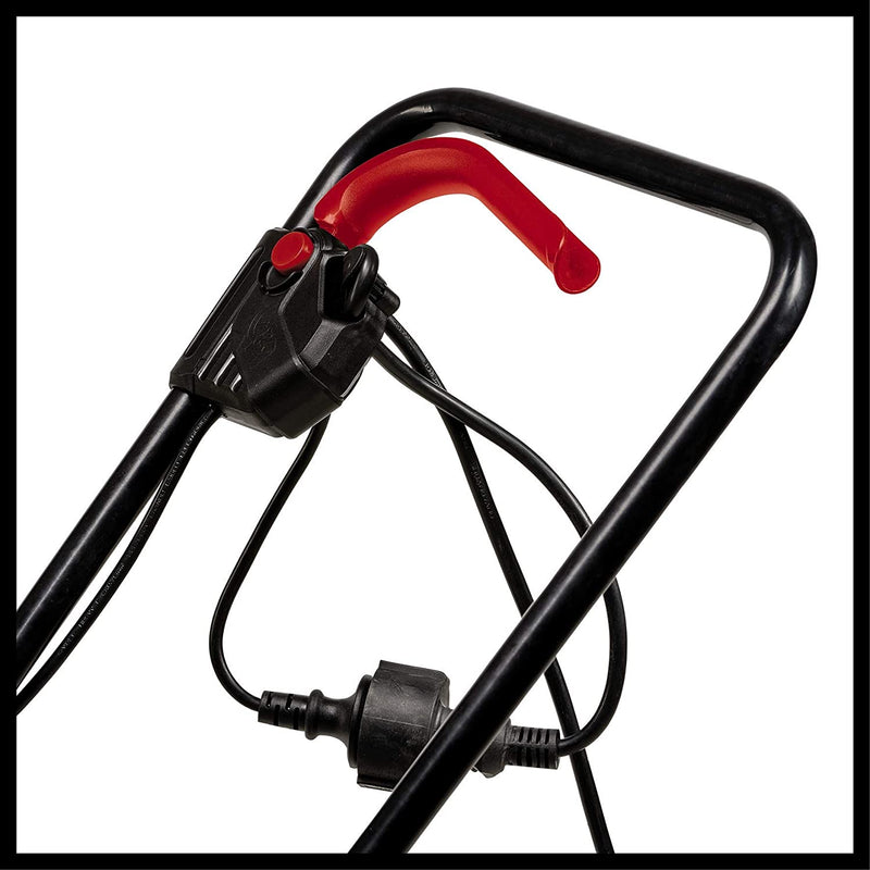 GC-EM 1032 Tagliaerba Elettrico (Tensione 220-240 V, Potenza 1000 W, Largh. Taglio 32 Cm, Altezza Taglio 3 Pos 25-60 Mm, Vano Raccolta 30L)