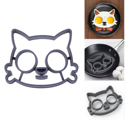 Silicone Cat Head Omelette Mold