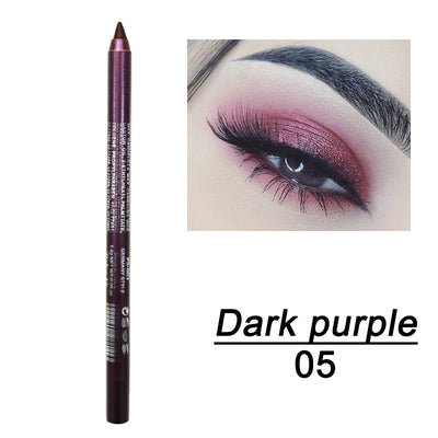 Eyeliner Dual Use Gel Eyeliner Pen for Long Lasting Waterproof and Sweat Proof