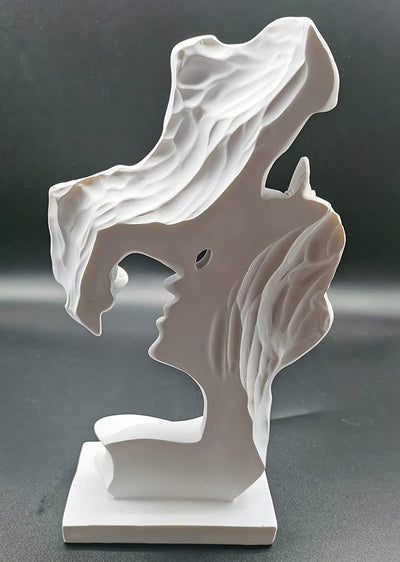 Statua Bacio D'Amore, Statue Decorative, Figure Decorative, Statuette Decorative Casa, Soggiorno Decorativo Moderno Da Appoggiare, Scultura Astratta in Poliresina, Idea Regalo