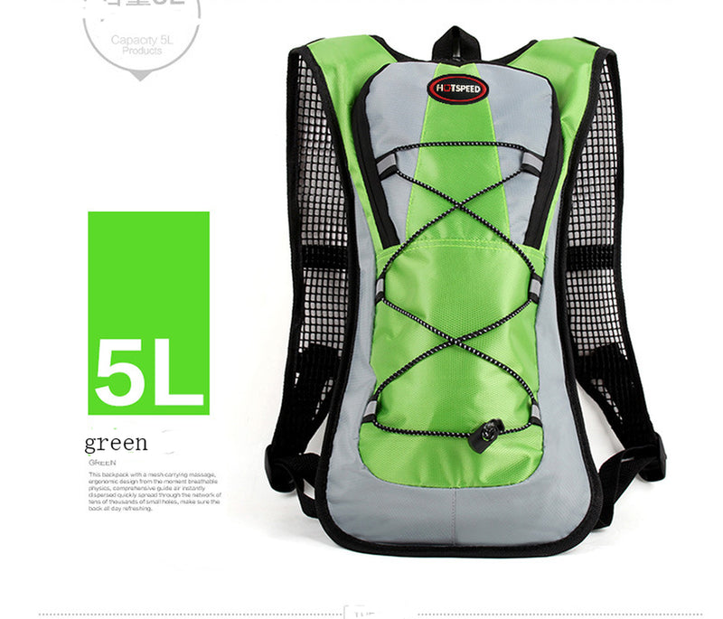 The New Outdoor Sports Backpack Running Off-Road Riding Shoulder Bag Bag and Lightweight Waterproof Factory Direct