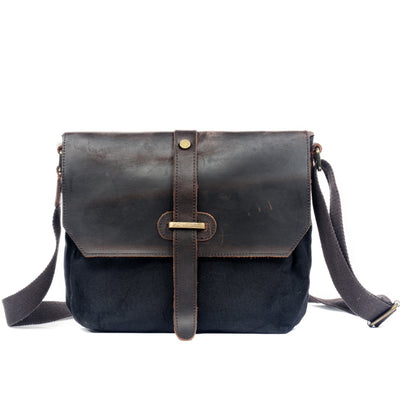 Men'S Canvas Shoulder Bag