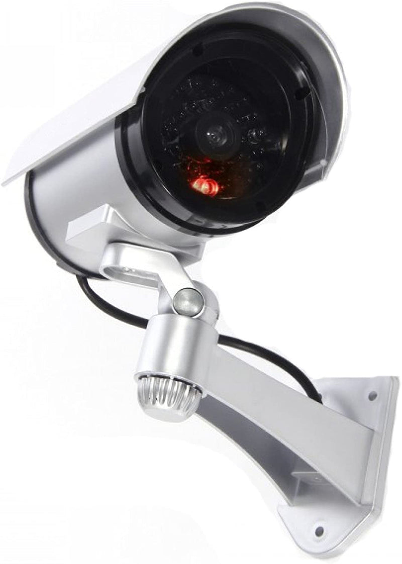 Telecamera Da Esterno Finta Dummy Cam 30 Finti Led Con Lampeggiante IR Infrarossi Design Professionale CCTV