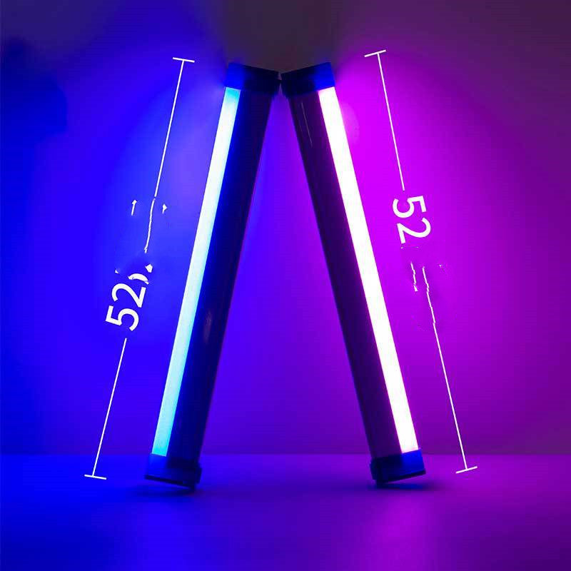 Fill Light Photo Led Night Light Dormitory Blue Purple Rechargeable Tube Stick