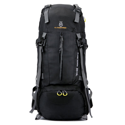 Mountaineering Waterproof Outdoor Sports Nylon Bag Wild Camping Backpack Rainproof 60L Mountaineering Bag Wholesale