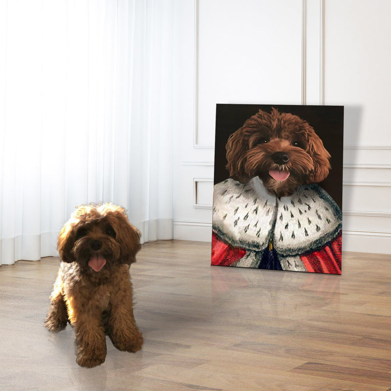 Personalized Pet Canvas Portrait Image Nordic Wall Art Picture