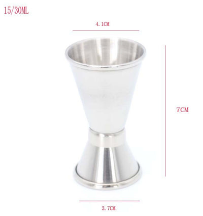 Stainless Steel Cocktail Shaker Ice Bucket Six-Piece Set