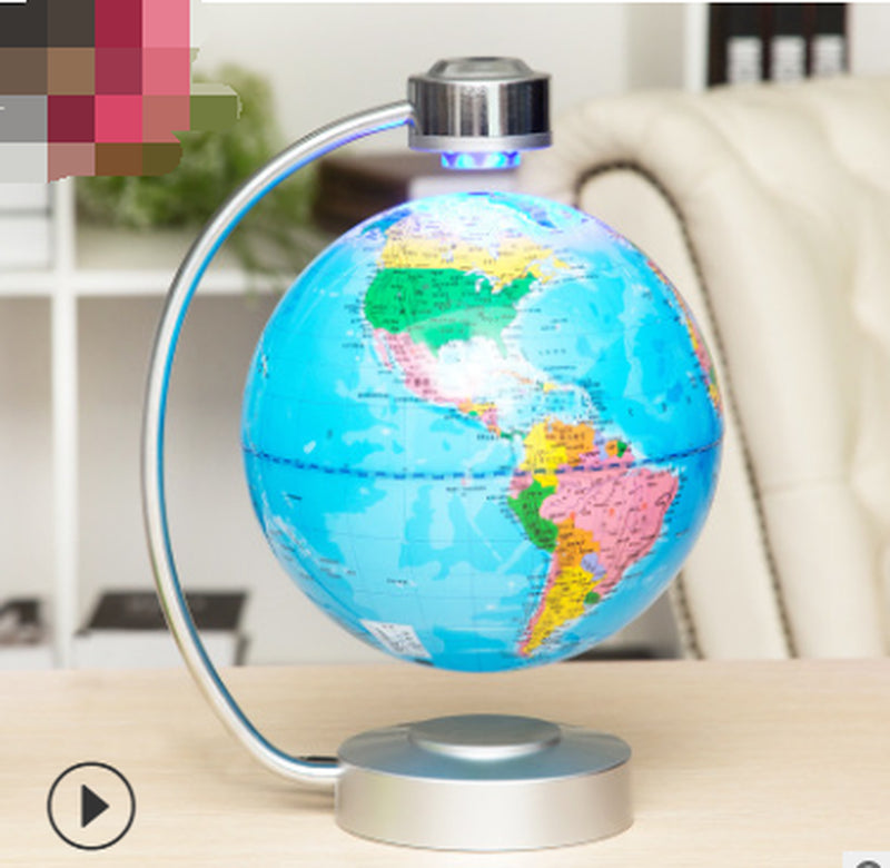 8 Inch Globe Magnetic Suspension Office Decoration Company Gift Novelty Creative Birthday Gift