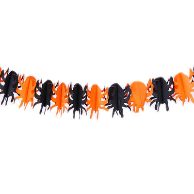 Halloween Flag Props Paper Pull Flower