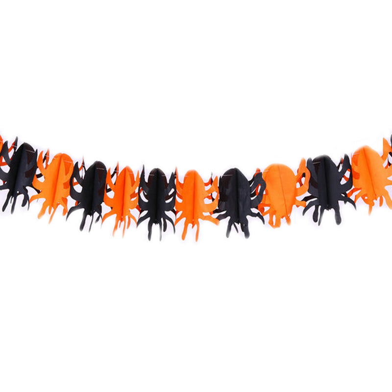 Halloween Flag Props Paper Pull Flower