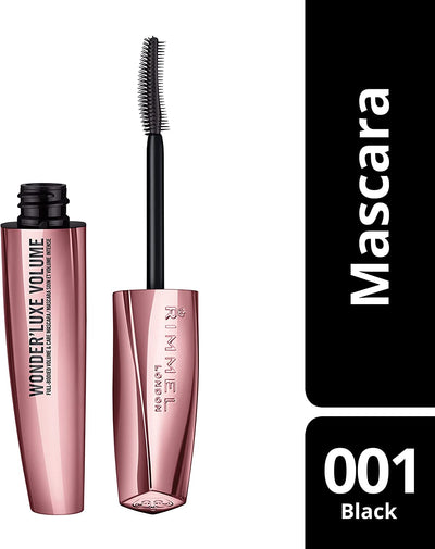 Mascara Volumizzante Wonder'Luxe Con Oli Preziosi, Trattamento Rinforzante Ciglia, 11 Ml, Nero