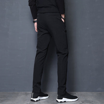 Autumn and Winter No Magnet Iron Iron Velvet Thick Sports and Leisure Trousers