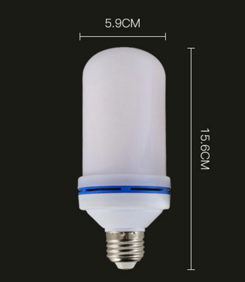 Decorative Lamp LED Flame Lamp E26 USB Emergency Fire Simulation Dynamic Flame Effect Bulb