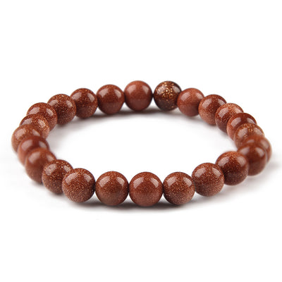 Red Onyx Tiger Eye Stone Couple Bracelet