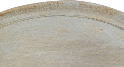 Vassoio Legno 37X26X4 Cm | Vassoio Shabby Chic Con Finitura Anticata | Vassoio in Legno | Vassoio Vintage | Vassoio Colazione Letto