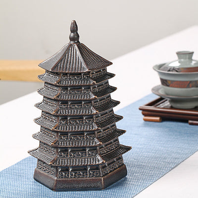 Pu'Er Tea Green Black Tea Pagoda Gift Box Storage Jar