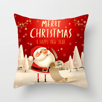 Santa Snowman Pillowcase