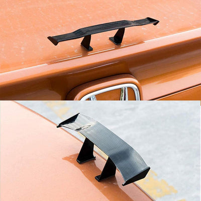 2 Pezzi Auto Mini Spoiler Ala, Mini Spoiler per Auto Universale, Ala Spoiler Mini Coda Auto Senza Perforazione, Può Essere Utilizzata per La Decorazione, Stabilità Del Veicolo
