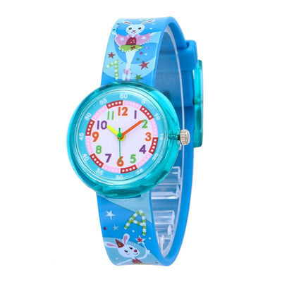 Children'S Silicone Cartoon Transparent Cute Fashion Watch