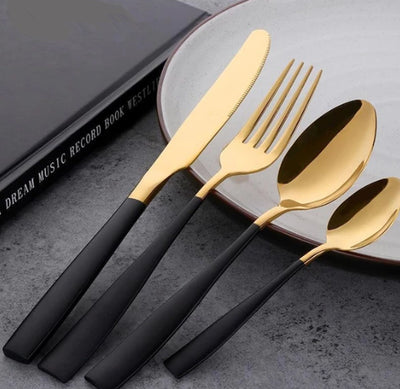 Four-Piece Stainless Steel Cutlery