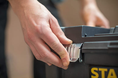 ‎STST1-80151 Carrello Porta Utensili Con Tre Livelli Di Stoccaggio, Capacità Di Carico 20 Kg, Nero Giallo