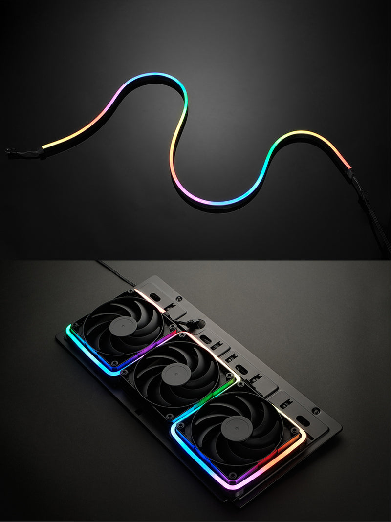 Symphony Streamer Neon Uniform Light with Chassis Decoration Light Bar